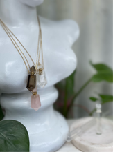 Load image into Gallery viewer, The Enchanted Vial - A Quartz Gem Bottle Necklace -Limited Edition