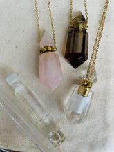 Load image into Gallery viewer, The Enchanted Vial - A Quartz Gem Bottle Necklace -Limited Edition
