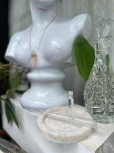 The Enchanted Vial - A Quartz Gem Bottle Necklace -Limited Edition